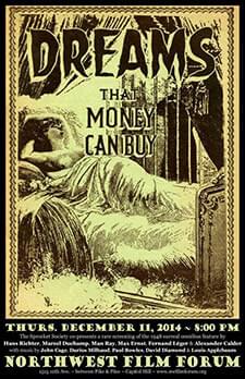 [Poster thumbnail] "Dreams That Money Can Buy" (Dec., 2014)