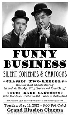 [Poster thumbnail] Funny Business (May 14, 2013)
