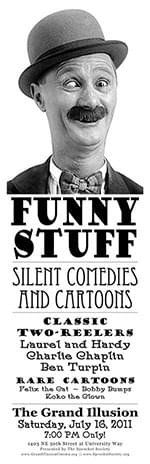 [Poster thumbnail] Funny Stuff: Silent Comedies & Cartoons [v1] (Jan. 8 - Mar. 6, 2011)