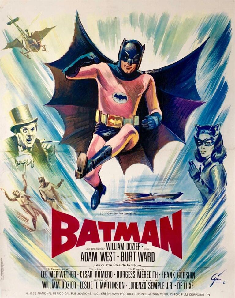 Poster for BATMAN: THE MOVIE (1966)