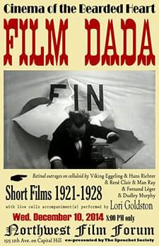 [Poster thumbnail] Cinema of the Bearded Heart: Film Dada [v1] (Dec., 2014)