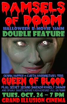 [Poster thumbnail] Damsels of Doom Double Feature (Oct. 24, 2017)