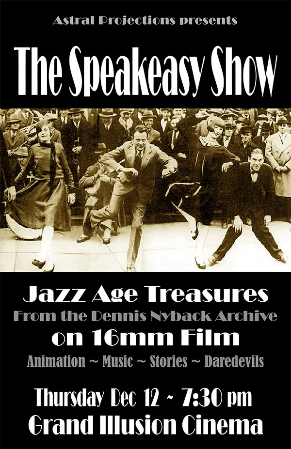 Poster for THE SPEAKEASY SHOW